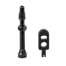 Hutchinson aluminium tubeless szelep, 44mm, fekete