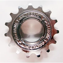 Sturmey Archer 1 sebességes menetes racsni, 14T, 1/2x3/32" vékony lánchoz, krómozott
