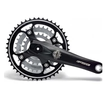 FSA Gamma Drive Megaexo integrált tengelyes MTB hajtómű és Pressfit középcsapágy 44-32-22T, 170mm, fekete