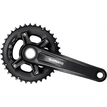 Shimano Deore FC-MT500-2 Integrált tengelyes 2x10s MTB hajtómű, 36-26T, 175mm, fekete
