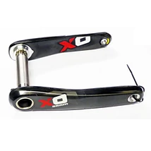 Sram X01 GXP karbon MTB hajtómű 175mm piros, használt Sram X01 GXP karbon MTB hajtómű 175mm piros, használt