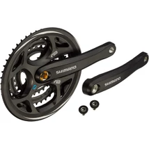 Shimano Altus FC-M311 3x7, 8 sebességes négyszögtengelyes trekking hajtómű 48-38-28T 170mm fekete