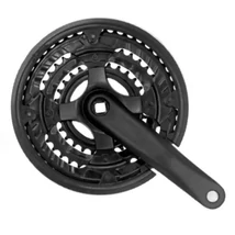 Spyral Country trekking hajtómű 40-38-28T 170mm fekete