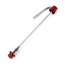 Tune titán hátsó gyorszár, piros, használt Tune titán hátsó gyorszár, piros, használt