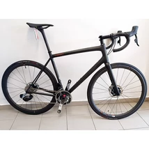 Specialized S-Works Aethos Sram Red eTap AXS Custom kerékpár 58cm, Satin Carbon/Jet Fuel Specialized S-Works Aethos Sram Red eTap AXS Custom kerékpár 58cm, Satin Carbon/Jet Fuel