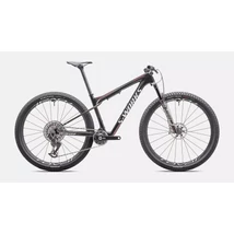 Specialized S-Works Epic World Cup összteleszkópos MTB kerékpár XL-es Gloss Carbon / Red Pearl / Chameleon Fade szín