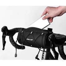 ESLNF vízhatlan kormánytáska, 2,5 liter, fekete