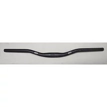 noname 31.8x640mm 25mm emelkedésű hajlított fekete kormány