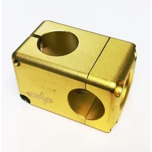 Brave 31.8x35mm 1-1/8&quot;-os ahead kormányszár, arany