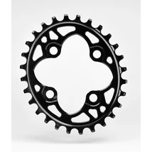 absoluteblack oval 64mm bcd 28t narrow wide fekete lánckerék