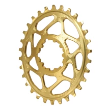 AbsoluteBlack Oval Direct Mount Sram GXP Narrow/Wide lánckerék, 32T arany AbsoluteBlack Oval Direct Mount Sram GXP Narrow/Wide lánckerék, 32T arany
