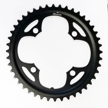 Miranda aluminium lánckerék BCD104, 44t, fekete Miranda aluminium lánckerék BCD104, 44t, fekete