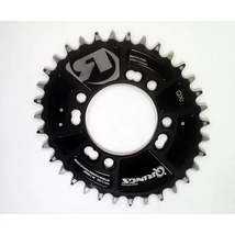 Rotor QX1 MTB ovális lánckerék, 76BCD 34T, használt