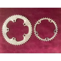 Lánckerék szett Shimano Dura-Ace FC-7800 országúti lánckerék, 39T/52T, 130mm ezüst, használt