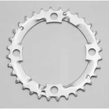 Spyral Steel MTB acél lánckerék, 32T 104mm, ezüst