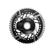 Sram Red AXS E1 Quarq wattmérős országúti lánctányér szett, 52-39T