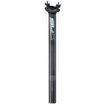 FSA SL-K 31.6x400mm 0mm hátranyúlású karbon nyeregcső, fekete