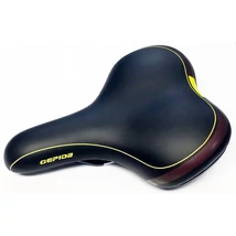 Gepida Relaxed túra nyereg, női, fekete-neonsárga Gepida Relaxed túra nyereg, női, fekete-neonsárga