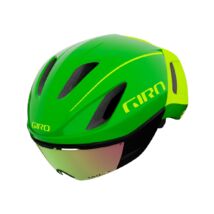 Giro Vanquish Mips kerékpáros sisak és szemüveg, M-es, zöld-sárga