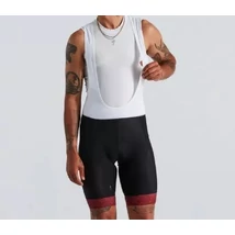 Specialized RBX Logo kantáros kerékpáros rövidnadrág L-es fekete-bordó