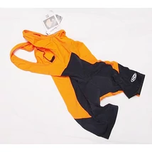 mybike narancs fekete betétes kantáros kerékpáros nadrág