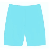 Kovács Sportruházat betétes női kerékpáros rövidnadrág, 36 világoskék