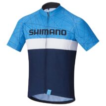 Shimano Team rövidujjú kerékpáros mez XXL-es navy blue