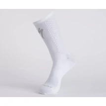 Specialized Knit Tall kerékpáros zokni L-es fehér Specialized Knit Tall kerékpáros zokni L-es fehér