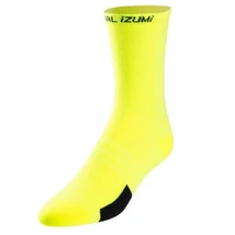 Pearl Izumi Elite Tall kerékpáros zokni uv sárga