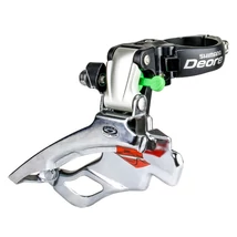 Shimano Deore FD-M531 3x9 sebességes bilincses alul- felülhúzós első váltó