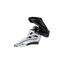 Shimano Deore FD-M617-H 2x10 sebességes felsőbilincses Side Swing első váltó
