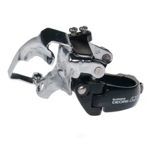 Shimano Deore LX FD-M567 3x9 sebességes Topswing első váltó, fekete Shimano Deore LX FD-M567 3x9 sebességes Topswing első váltó, fekete