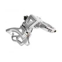 Sram X.9 3x9 sebességes 31.8mm-es felsőbilincses felülhúzós első váltó