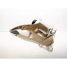 Sram XX 2x10 sebességes Direct Mount felülhúzós első váltó, használt