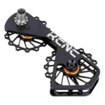 KCNC Jockey Wheel System Shimano 10/11s Dura-Ace/Ultegra váltókanál, fekete
