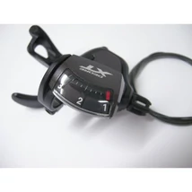 Shimano Deore XT SL-T8000-L 3 sebességes RapidFire Plus váltókar, bal