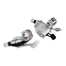 Sram Rocket 3x9 sebességes Shimano kompatibilis Trigger váltókar, pár, ezüst Sram Rocket 3x9 sebességes Shimano kompatibilis Trigger váltókar, pár, ezüst