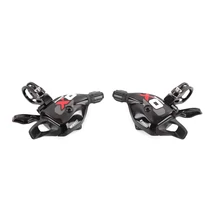 Sram X.0 2x10 sebességes Trigger váltókar, pár, piros
