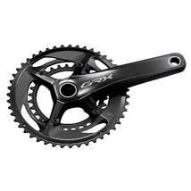 Shimano FC-RX810-2 GRX 2x11s integrált tengelyes gravel hajtómű 48-31T 175mm fekete