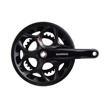 Shimano Tourney FC-A070 négyszögtengelyes hajtómű, 50-34T, 170mm, fekete