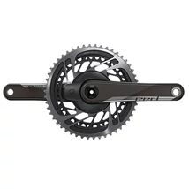 Sram Red AXS DUB Carbon Quarq wattmérős 2x12s országúti hajtómű, 175mm, 48-35T