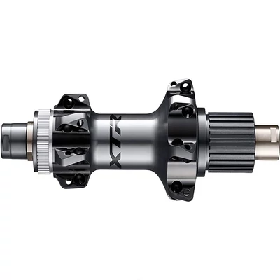 Shimano XTR FH-M9111-BS Centerlock Boost egyenesküllős hátsó agy, 28 lyukas, szürke