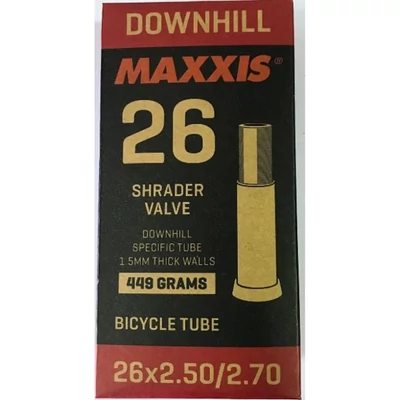 Maxxis Downhill 26x2.5-2.7&quot; MTB belső gumi, autószelepes