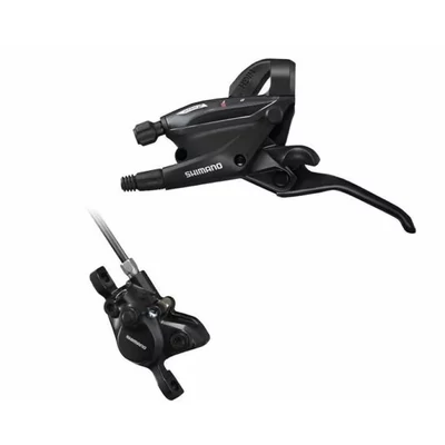 Shimano Alivio ST-EF505 + BR-MT200 2 sebességes fékváltókar + hidraulikus tárcsafék, első