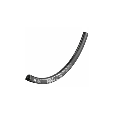 DT SWISS R470db tárcsafékes országúti felni, 24L, fekete