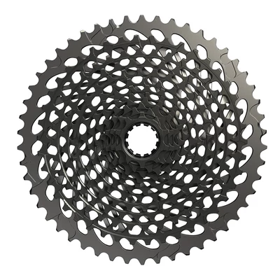 Sram X01 Eagle XG-1295 12 sebességes fogaskoszorú 10-52T, fekete-acélkék