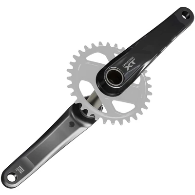 Shimano XT FC-M8200 integrált tengelyes MTB hajtómű 170mm sötétszürke