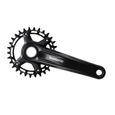 Shimano FC-MT510 1x12 sebességes integrált tengelyes hajtómű, 30T, 170mm, fekete