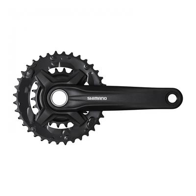 Shimano FC-MT210-B2 2x9 sebességes MTB hajtómű 175mm 36-22T, fekete