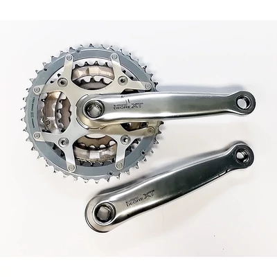 Shimano XT FC-M739 MTB hajtómű, 42-32-22T, 175mm, használt